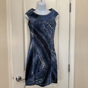 Parakian Paris Size 36 (Small 2 or 4) Jean Dress